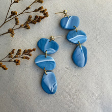 Load image into Gallery viewer, Pebble Ula Earrings ~ Royal Blue
